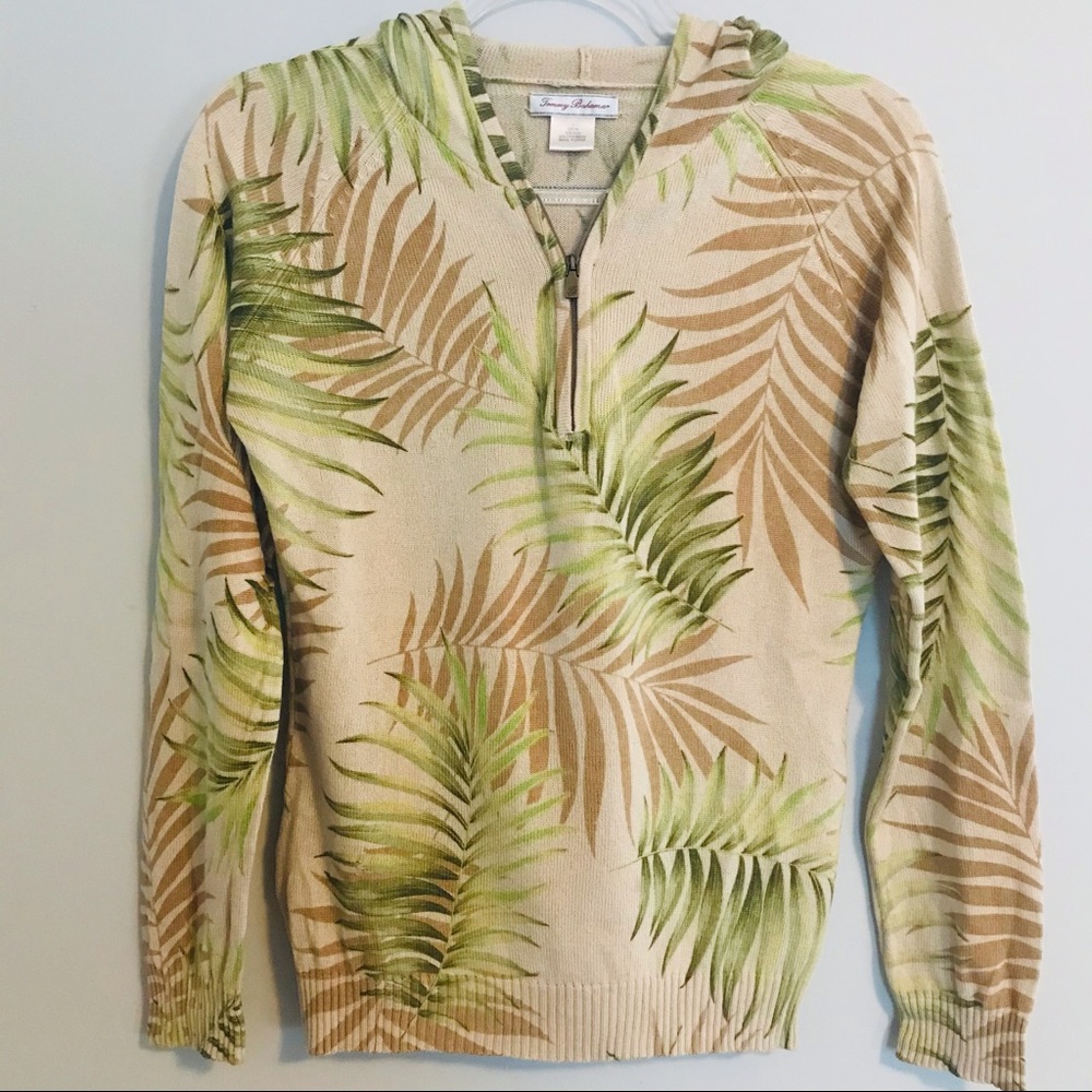 TOMMY BAHAMA | Lg | SILK & CASHMERE blend | POPOVER!!